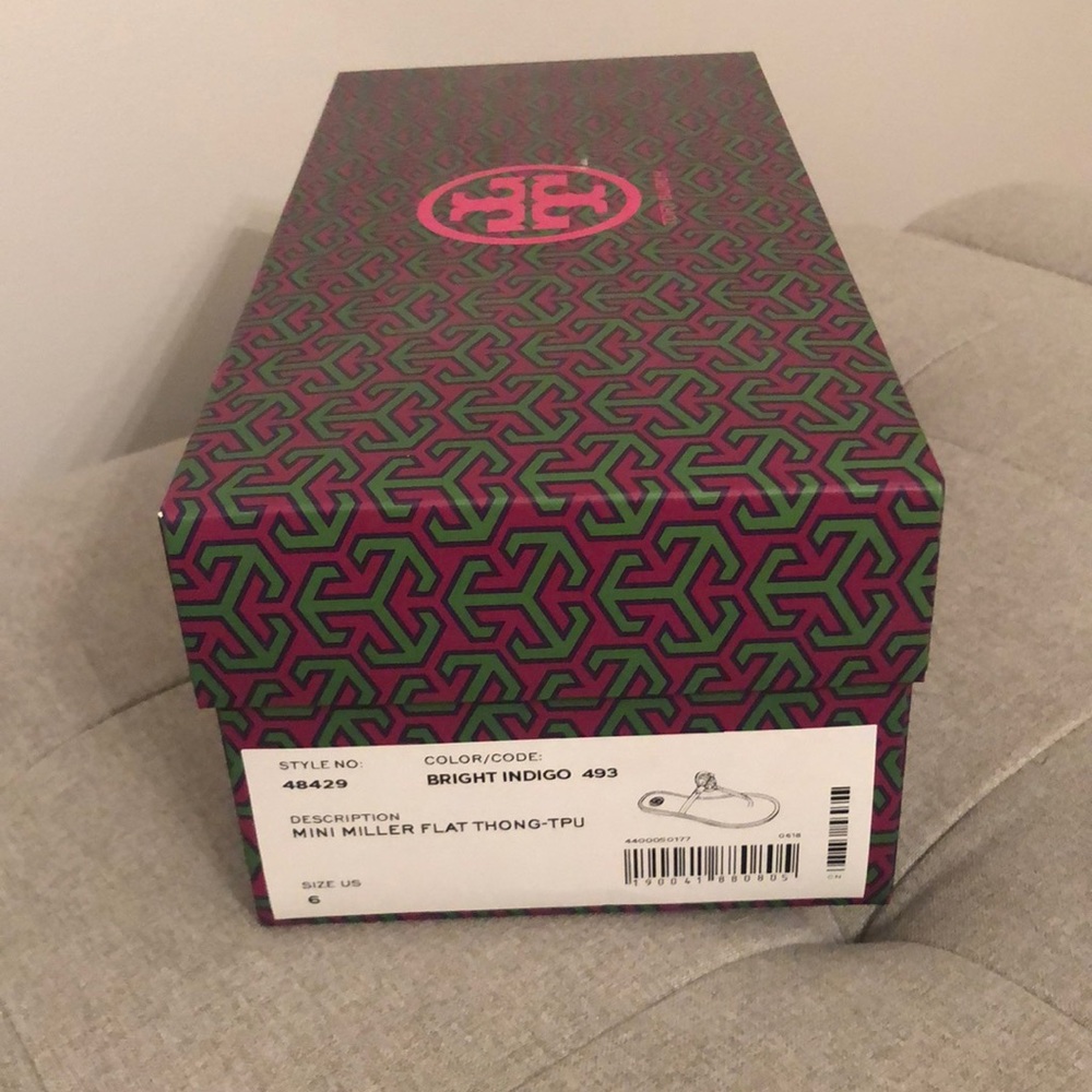 Tory Burch Mini Miller Flat Thong Sandals